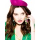 Modern Fuchsia Beret