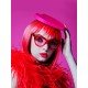 Heart Fuchsia Beret