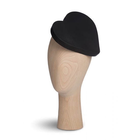 Heart Black Beret