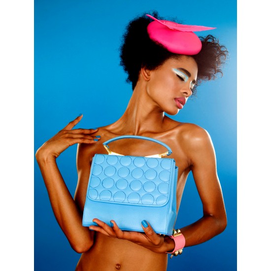 Feather Fuchsia Beret