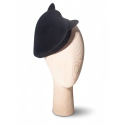 Heart Black Ears Beret