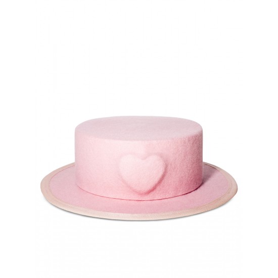 Pink Heart Hat