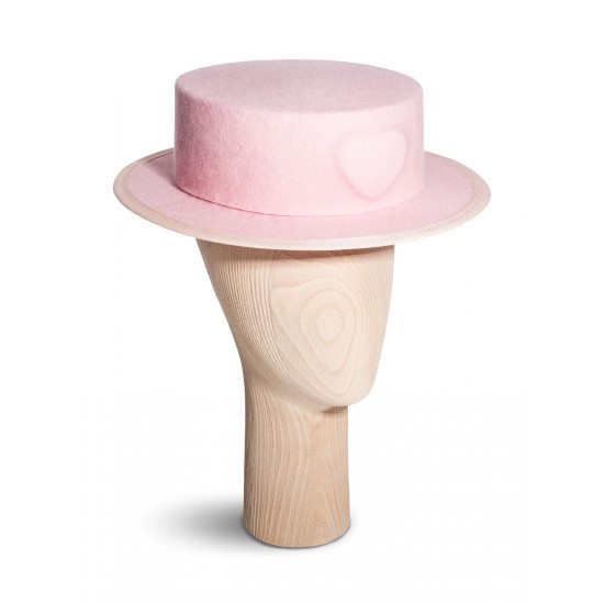 Pink Heart Hat
