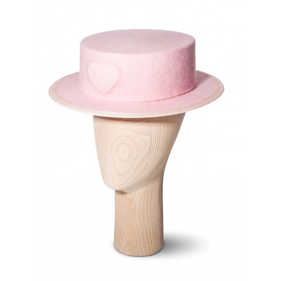 Pink Heart Hat