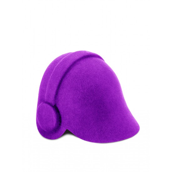 Headphones Purple Cap
