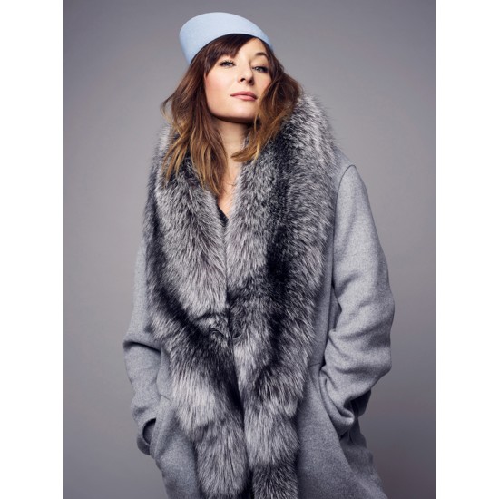 Modern Sapphire Beret