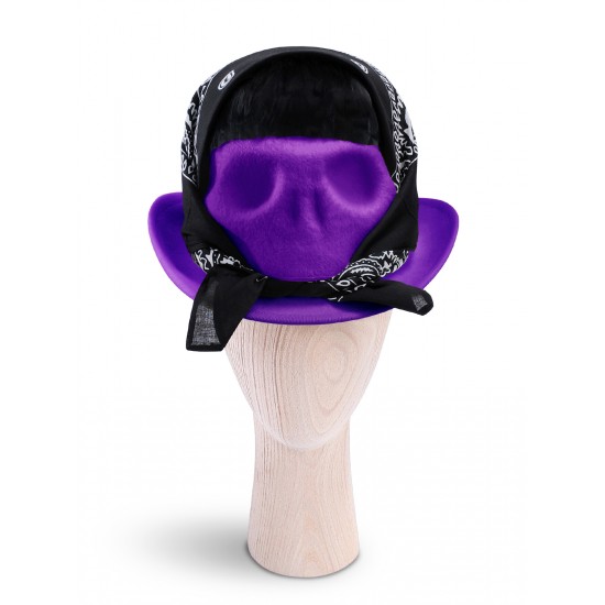 Skull With Black Bandana