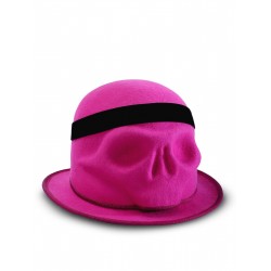 Skull With Velvet Headband