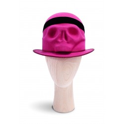 Skull With Velvet Headband