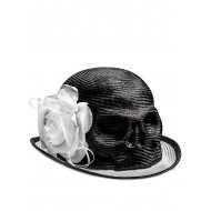Light Skull Flower Hat