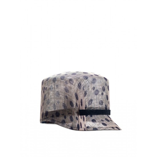 Dots Straw Cap